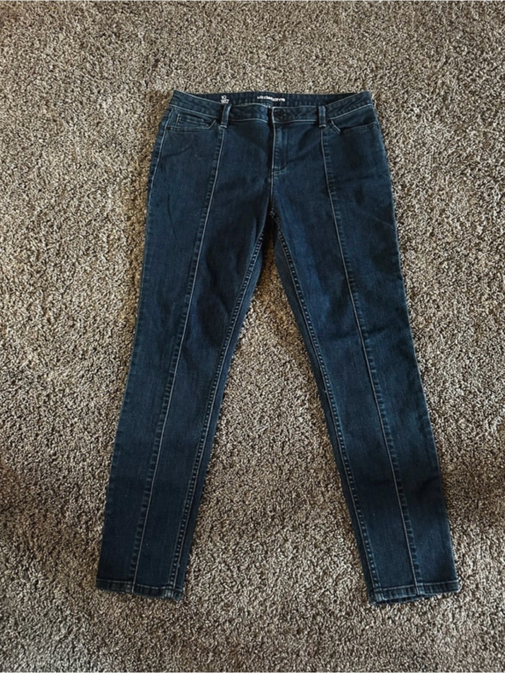 Liz Claiborne Women's Dark Wash Skinny Jeans